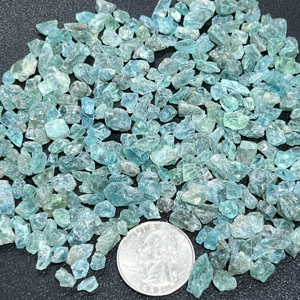 Small Apatite Rough Raw Crystal Chips (By The Ounce or Pound)