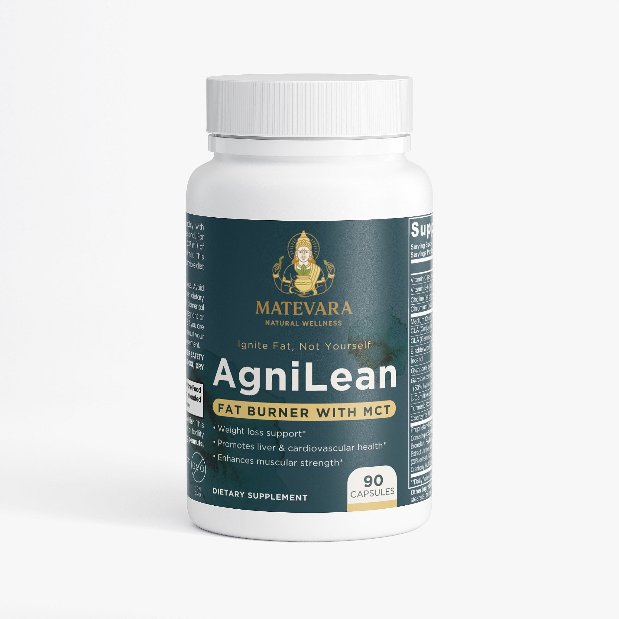 AgniLean Metabolism Support Capsules | 90 Vegetarian Capsules