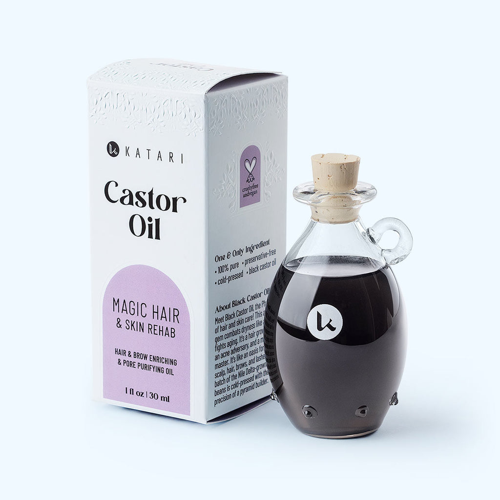 Black Castor Oil for Hair & Brows