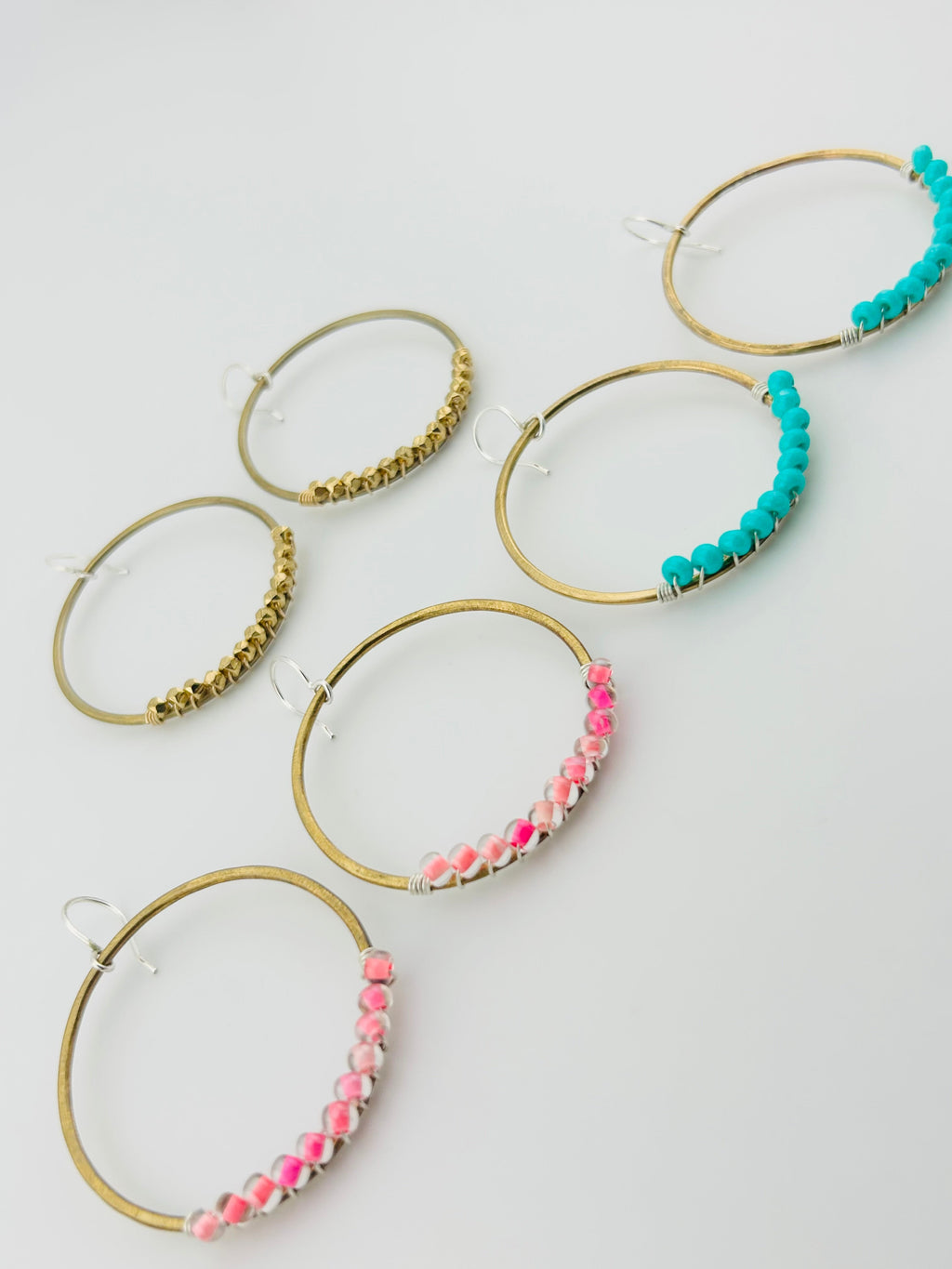 Solstice Hoops – Ocean Aura
