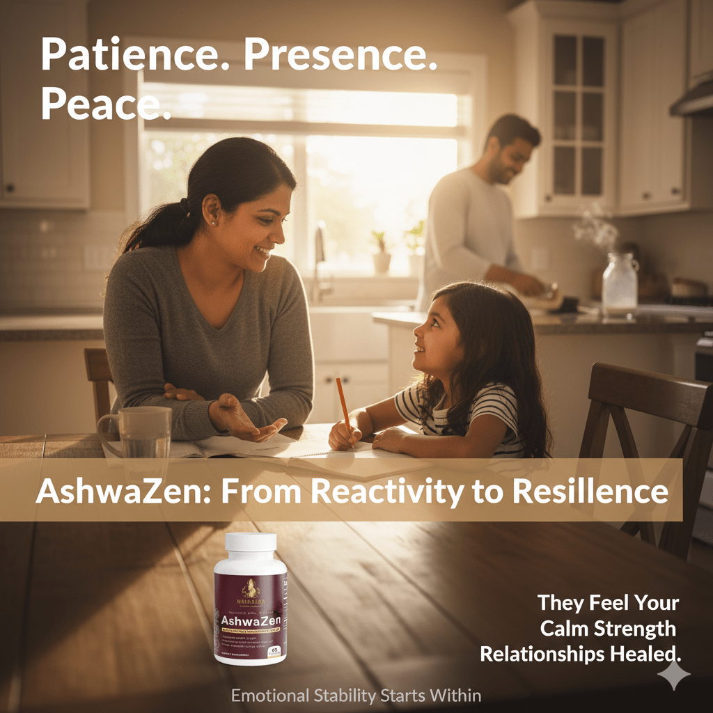 AshwaZen Organic Ashwagandha | (60 Count)
