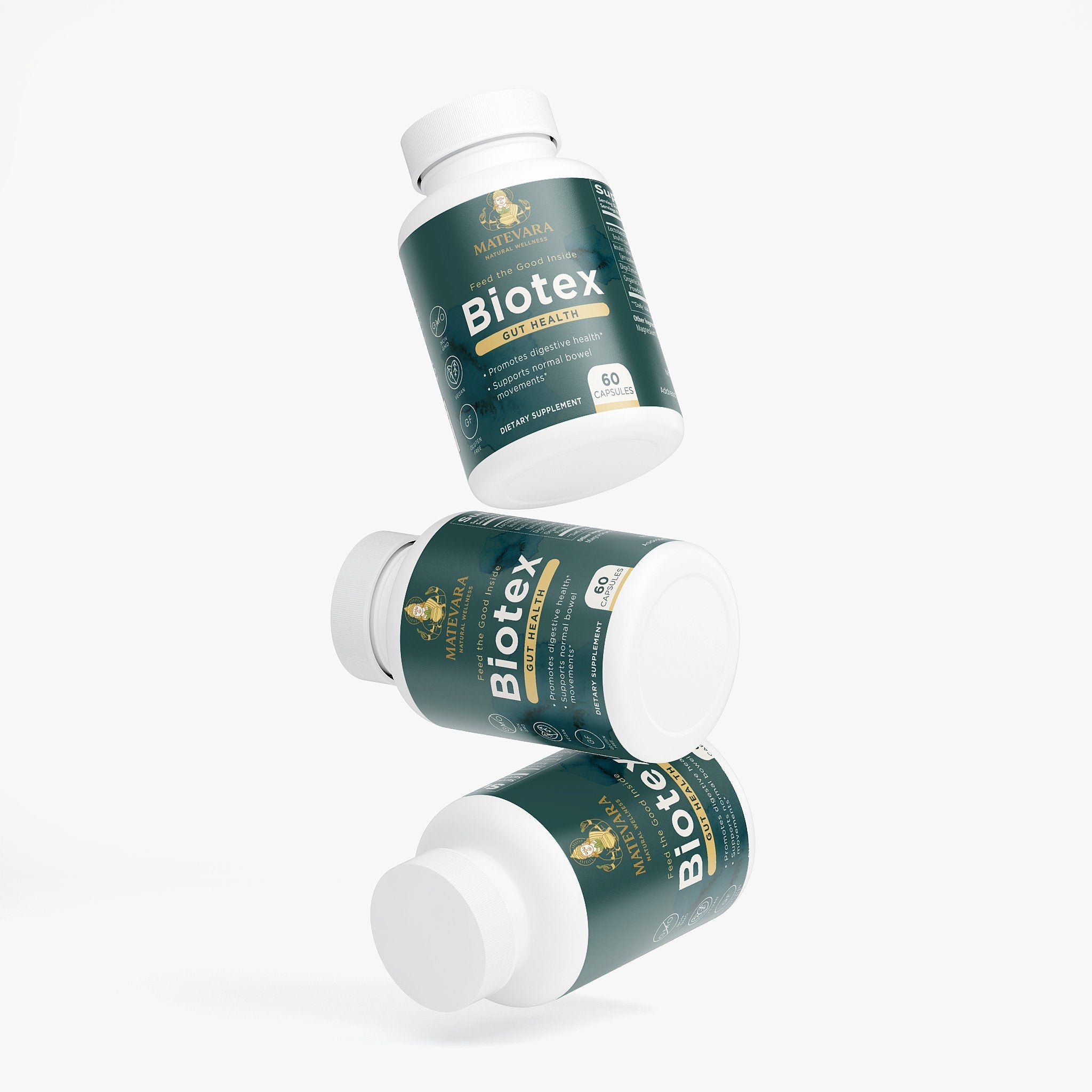 Biotex Probiotic & Enzyme Formula | 60 Count