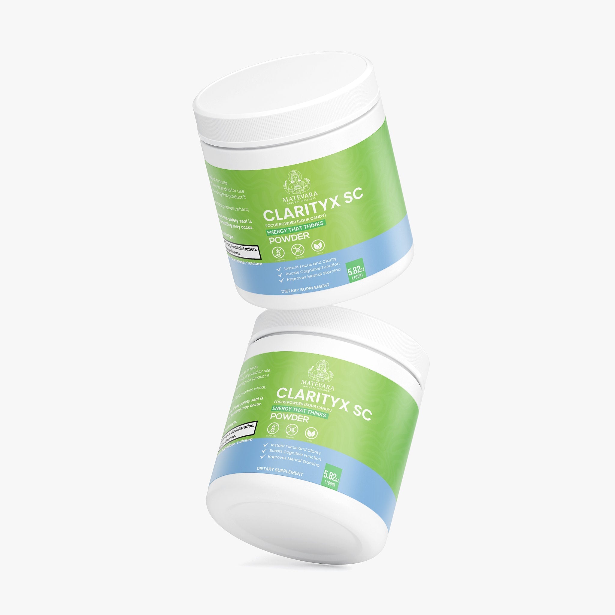 ClarityX SC Focus Powder Sour Candy |Focus Support Formula | 165g