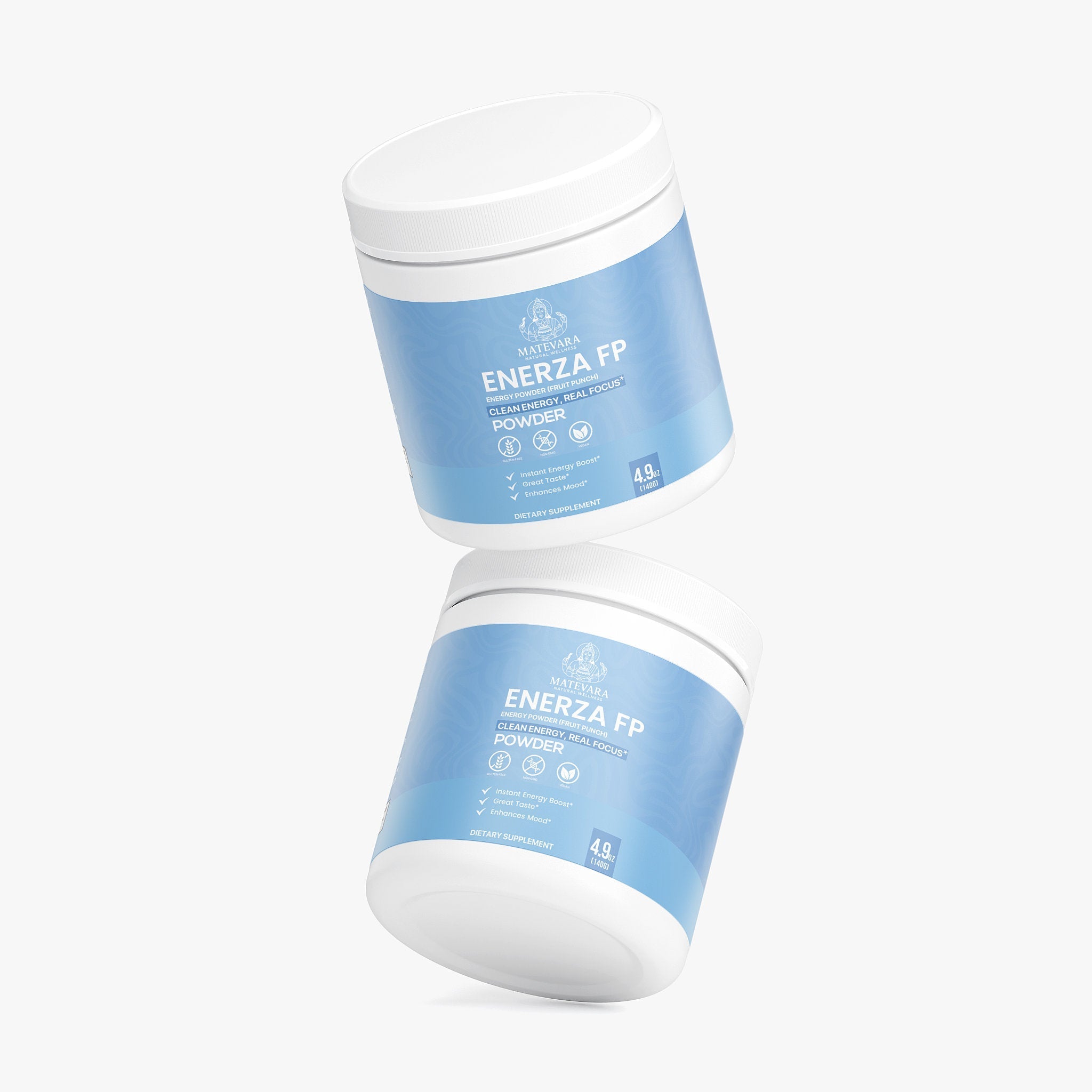 Enerza FP Energy Powder Fruit Punch | Sugar-Free| 140g
