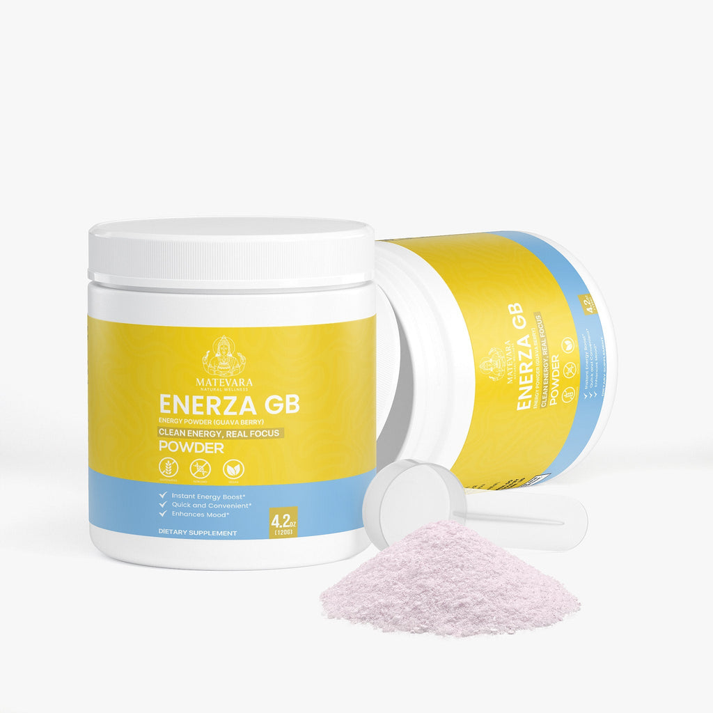 Enerza GB Energy Powder Guava Berry |Sugar-Free Focus Support | 120g
