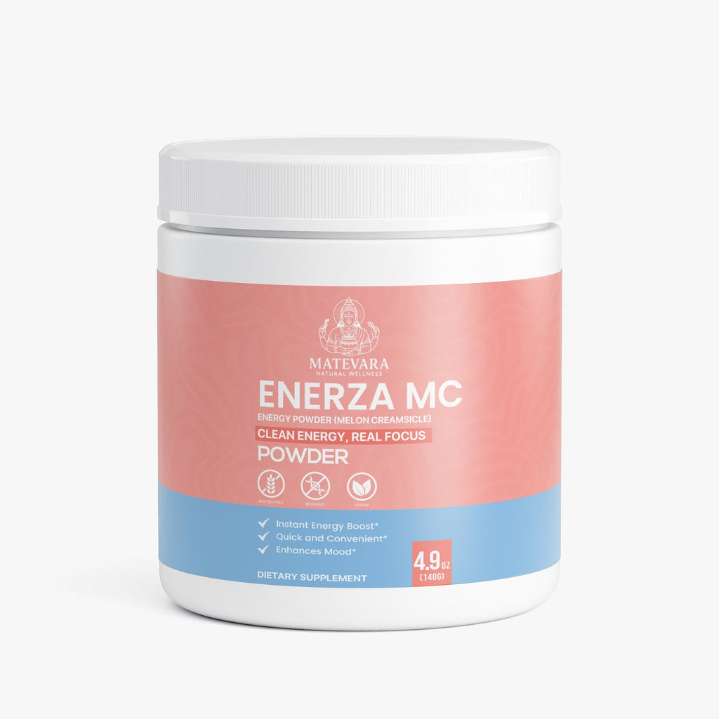 Enerza MC Energy Powder Melon Creamsicle | Sugar-Free Focus Support | 140g