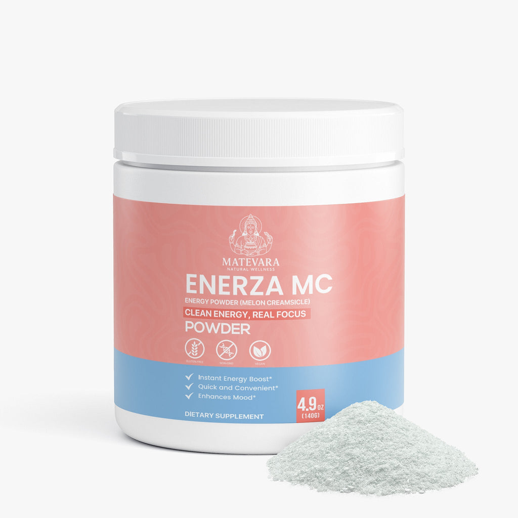 Enerza MC Energy Powder Melon Creamsicle | Sugar-Free Focus Support | 140g
