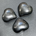 Black Onyx Puffy Heart Crystal Carving Wholesale