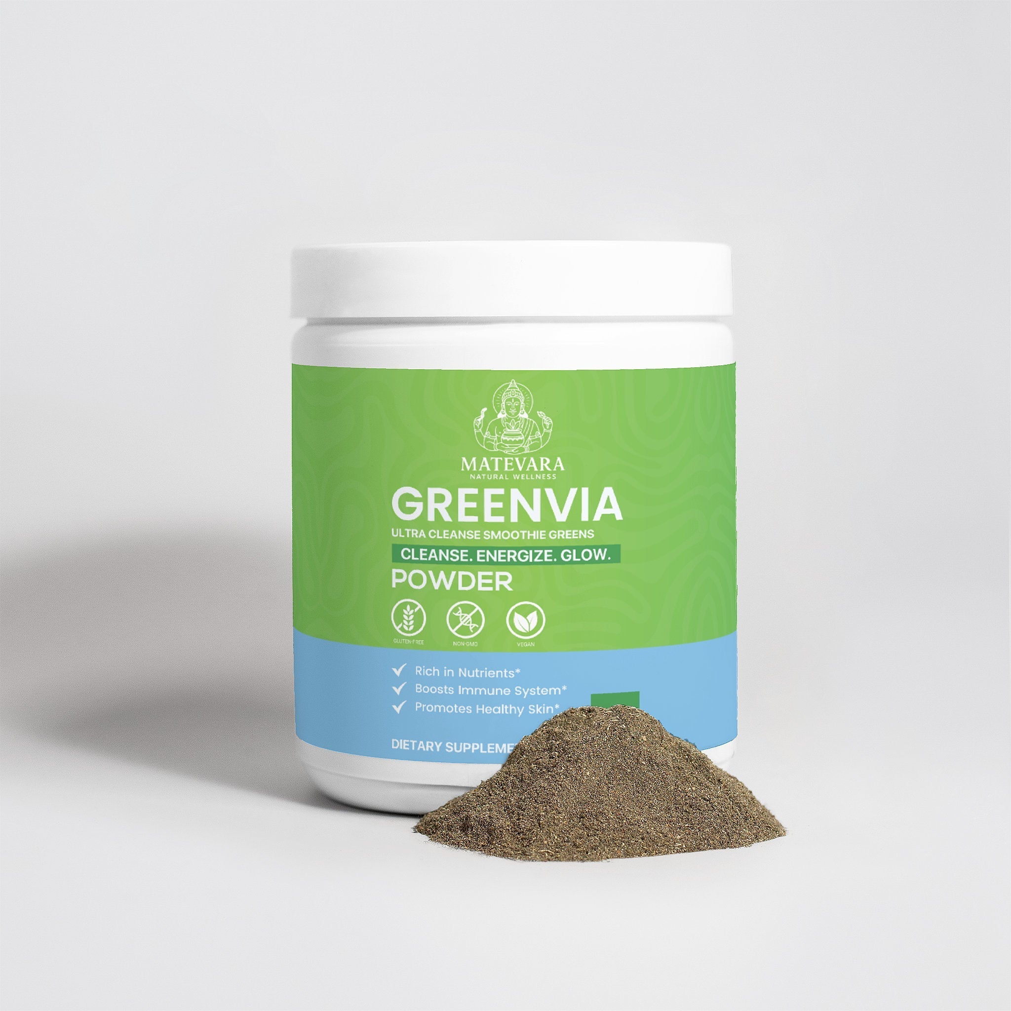 Greenvia Daily Superfood Greens |Concentrated Wellness Blend | 250g