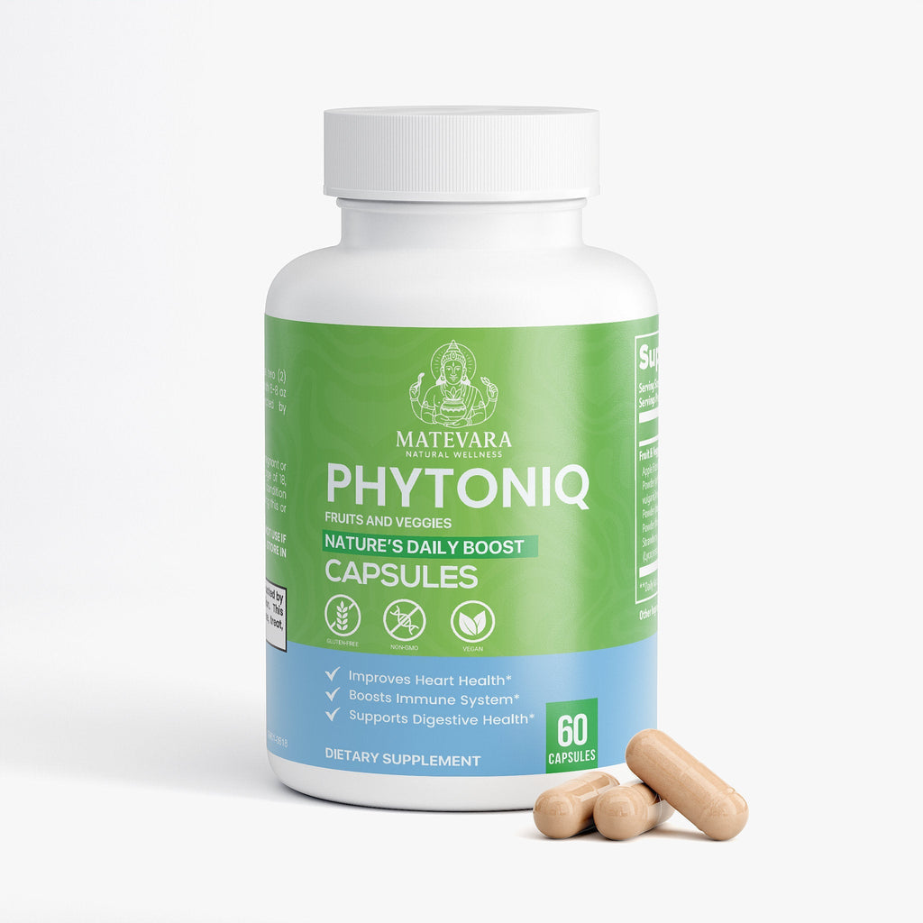 Phytoniq Fruits & Veggies |Digestive Support Capsules | 60 Count