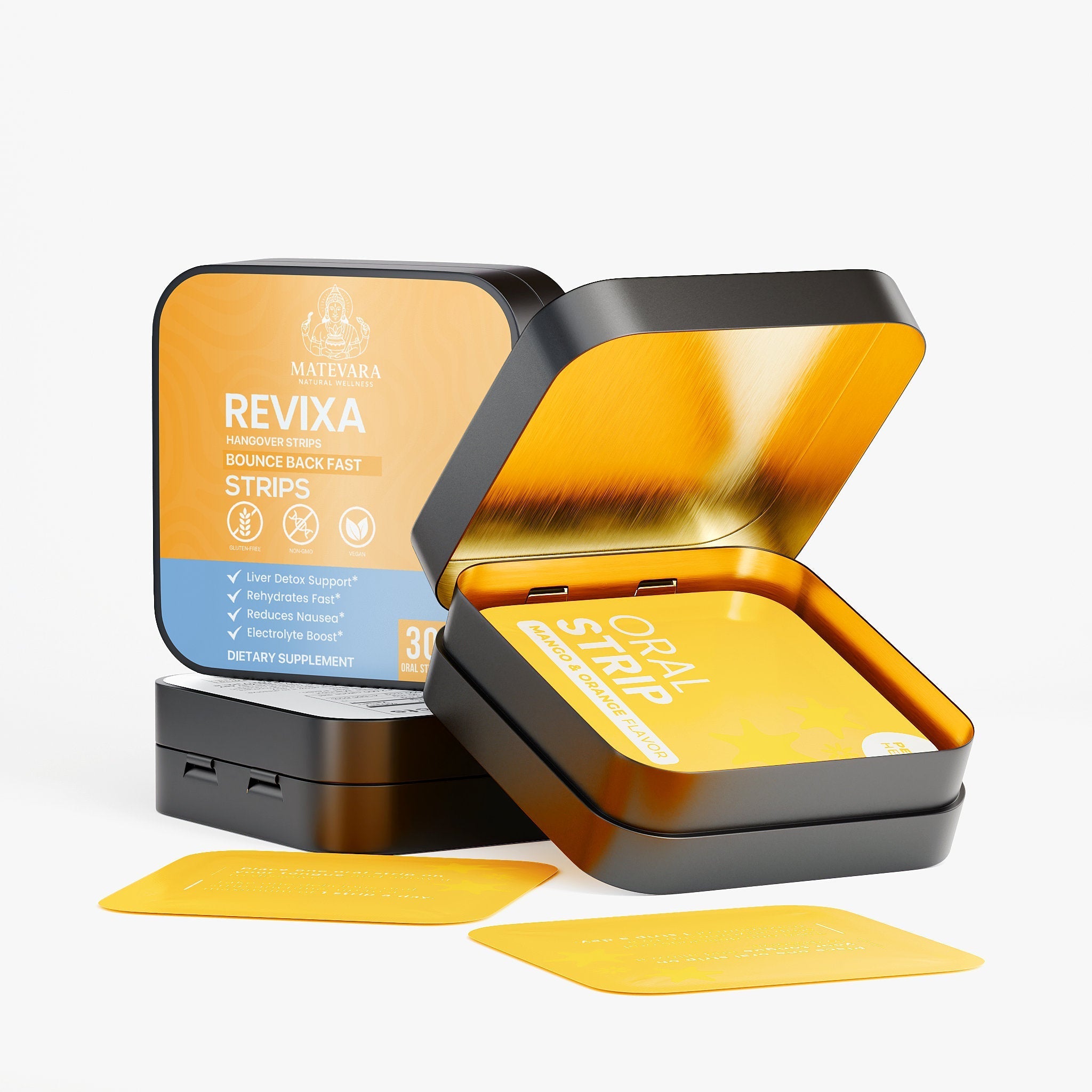 Revixa Hangover Strips | Oral Dissolving Strips | 30 Count