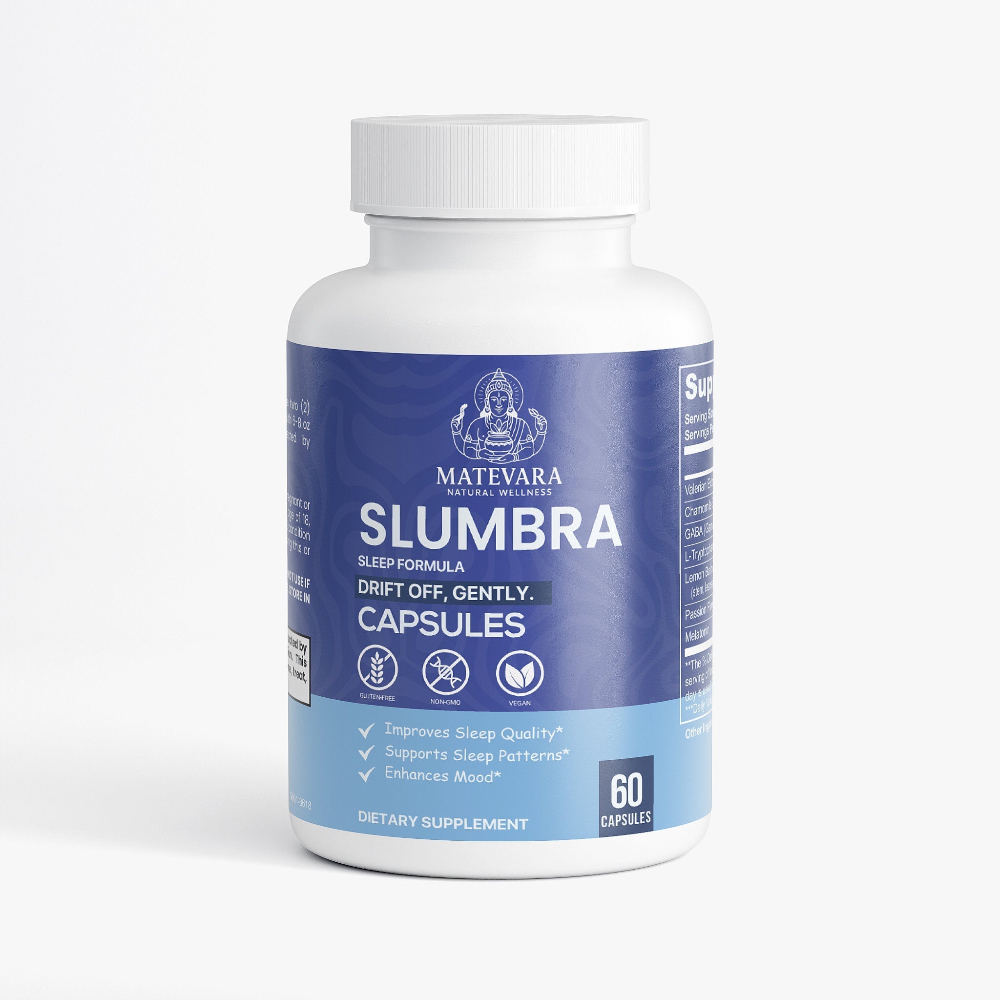 Slumbra Sleep Formula |Dietary Supplement to Support Restful Sleep | 60 Count