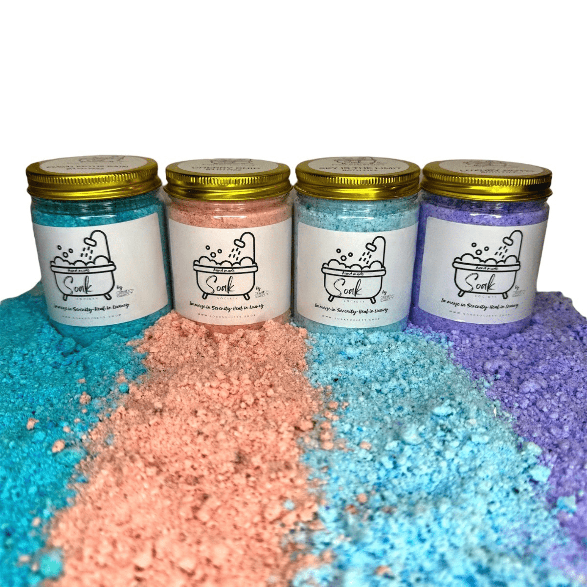 Soak Society Bath Fizz - Cherry Chip