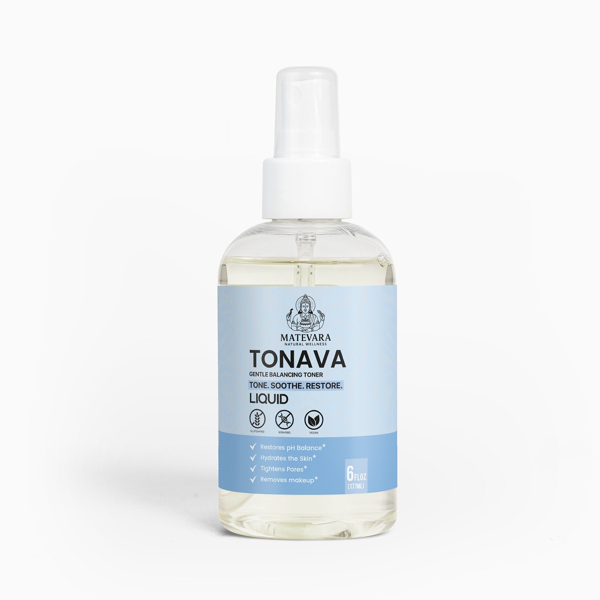 Tonava Gentle Balancing Facial Toner | For Sensitive & Blemish-Prone Skin | 6 fl oz (177ml)