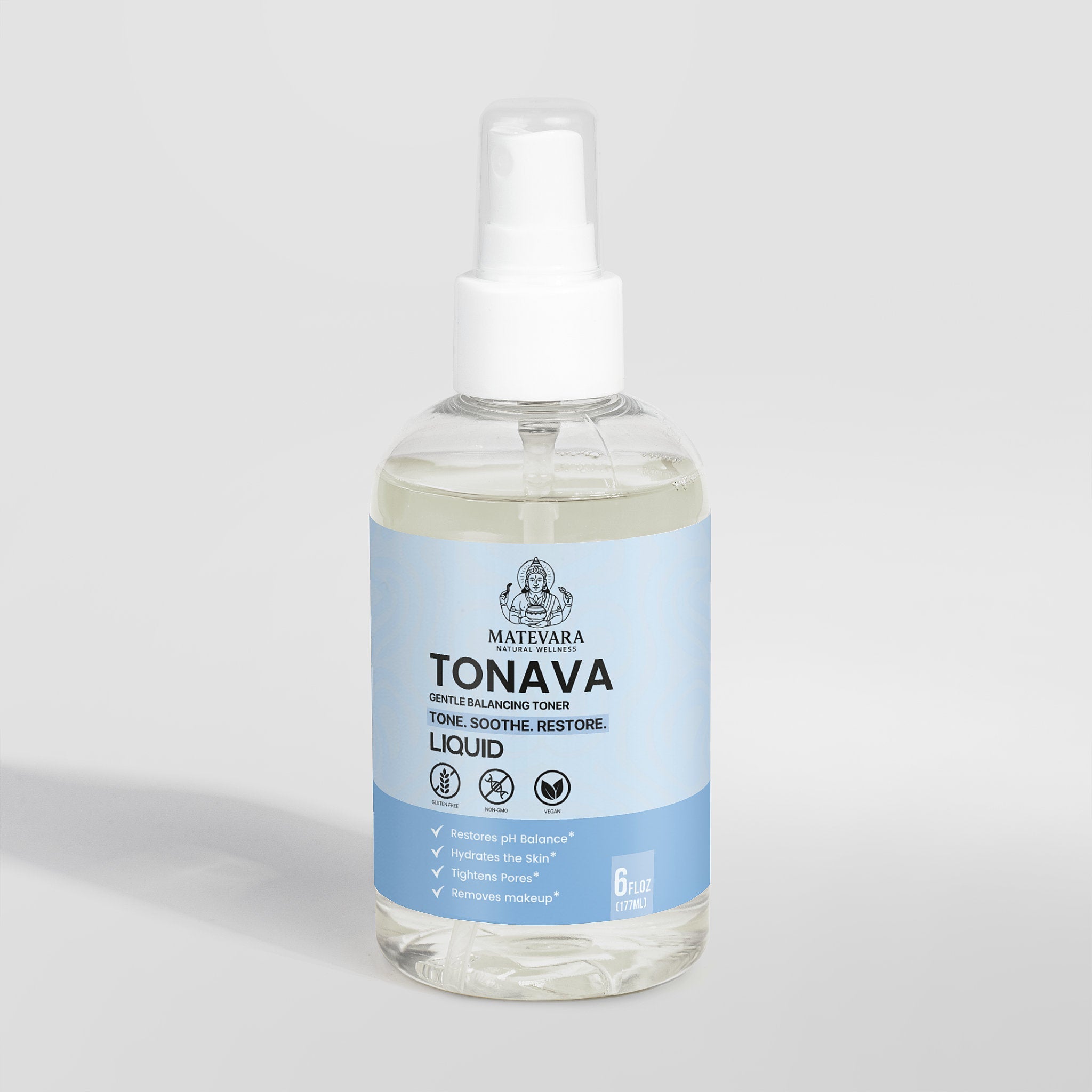 Tonava Gentle Balancing Facial Toner | For Sensitive & Blemish-Prone Skin | 6 fl oz (177ml)